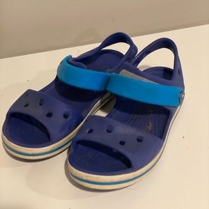 Croc's Children's Bayabland Blue Sandals sz 9